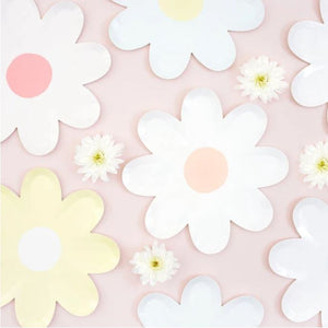 Pastel Daisy Large Plates