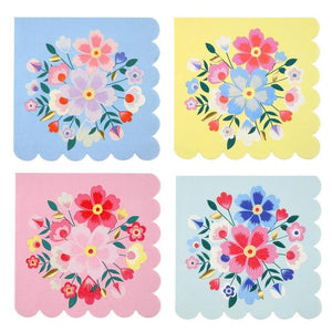 Bright Floral Large Napkins