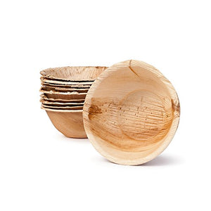 Tropical Palm Leaf Bowls