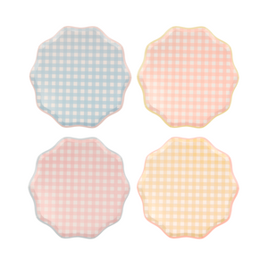 Gingham Side Plates