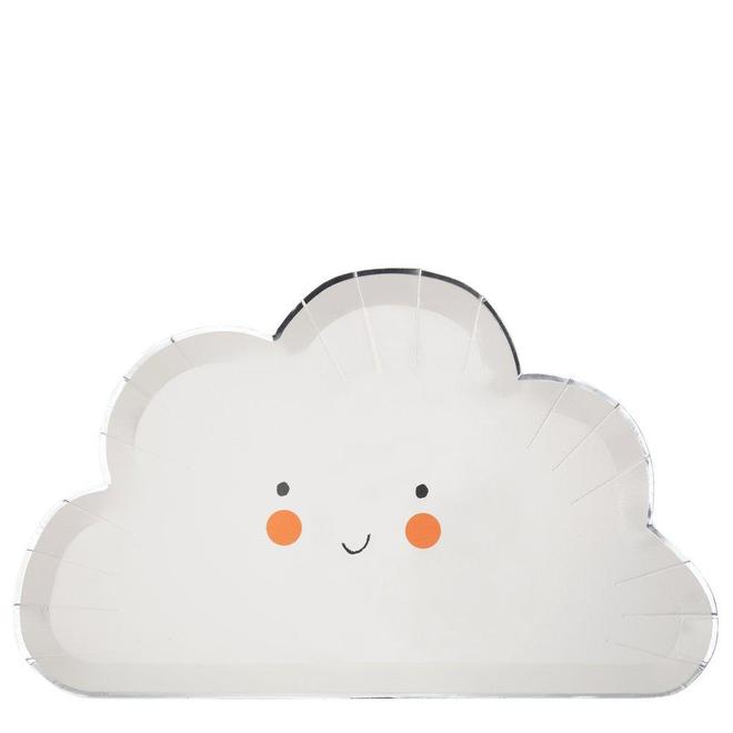 Happy Cloud Plates