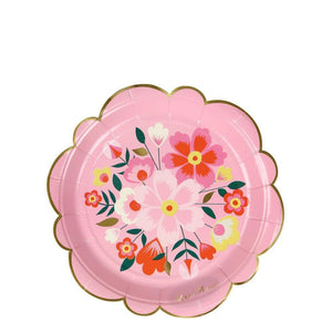 Bright Floral Large Plates