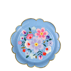 Bright Floral Small Plates