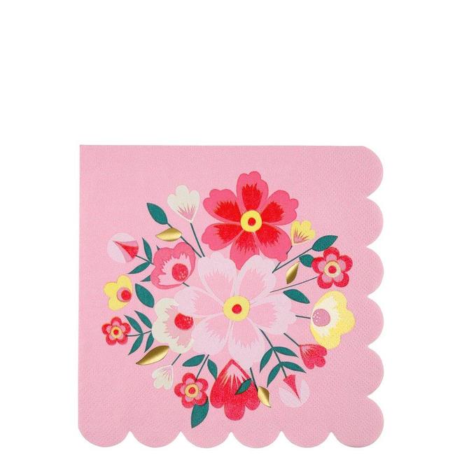 Bright Floral Large Napkins