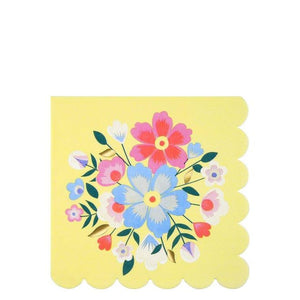 Bright Floral Large Napkins