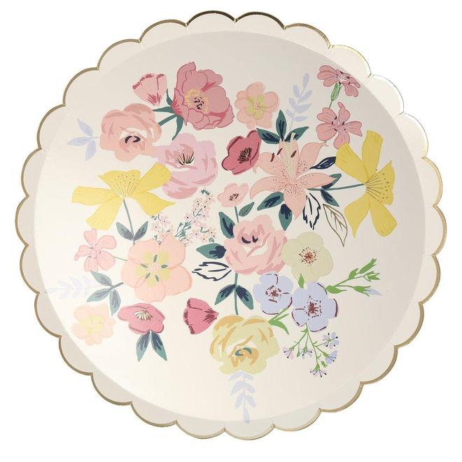 English Garden Dinner Plates