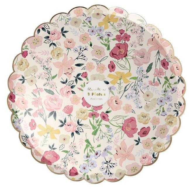 English Garden Dinner Plates