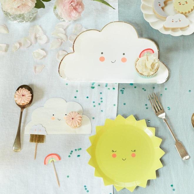 Happy Cloud Plates