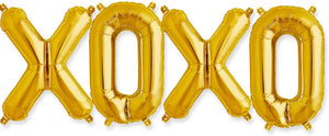 XOXO Phrase in Gold