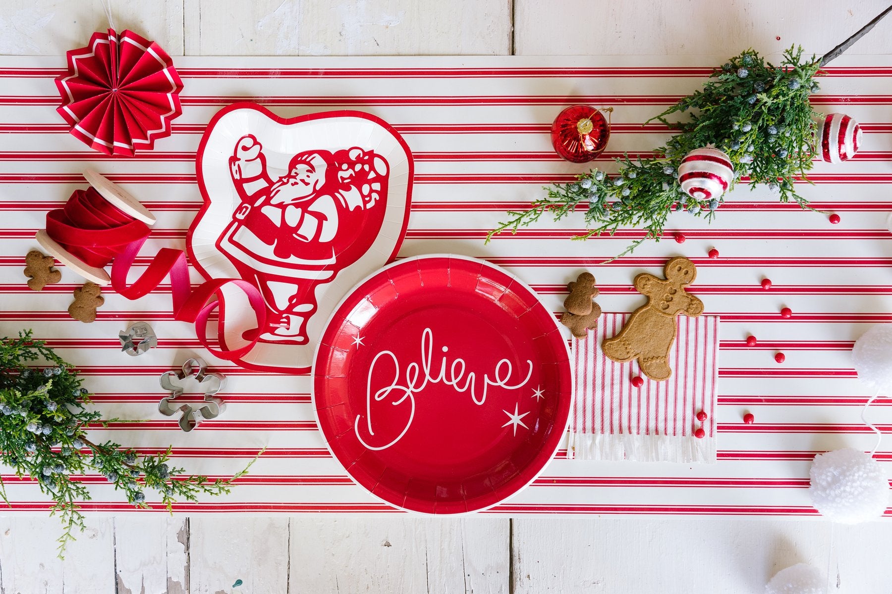 Believe Fringed Cocktail Napkin