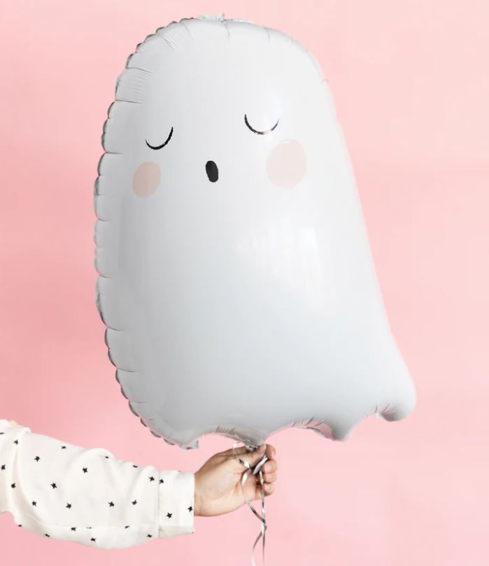 Trick or Treat Ghost Mylar Balloon