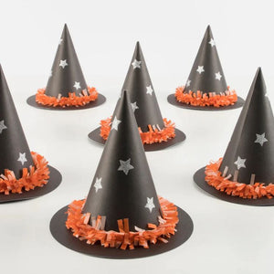 Festooning Witch Party Hats