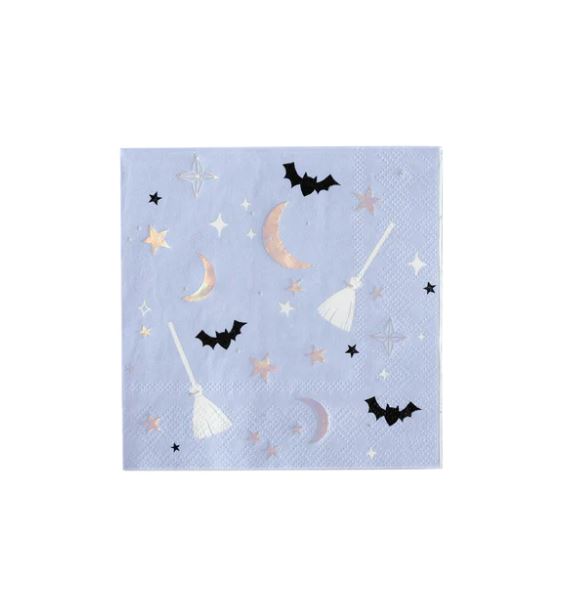 Witching Hour Witch Icons Cocktail Napkins