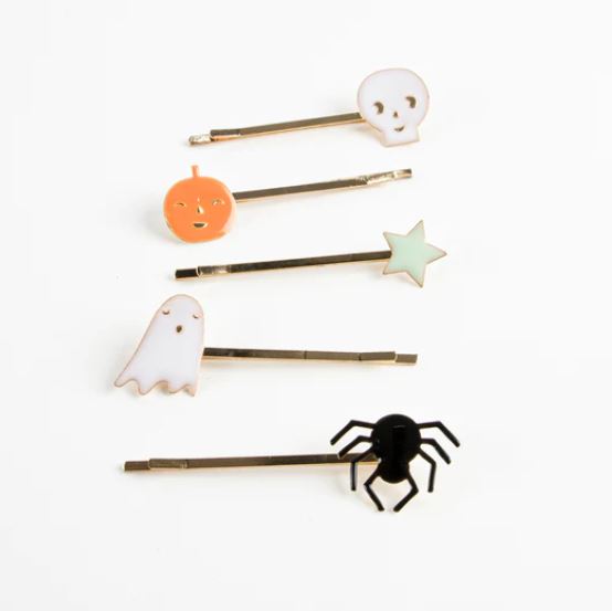 Enamel Halloween Hair Slides