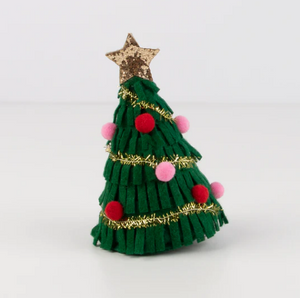 Big Christmas Tree Hair Clip