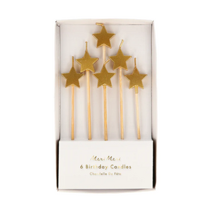 Gold Star Candles