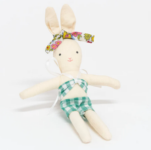 Caravan Bunny Mini Suitcase Doll