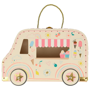 Ice Cream Van Bunny Mini Suitcase Doll