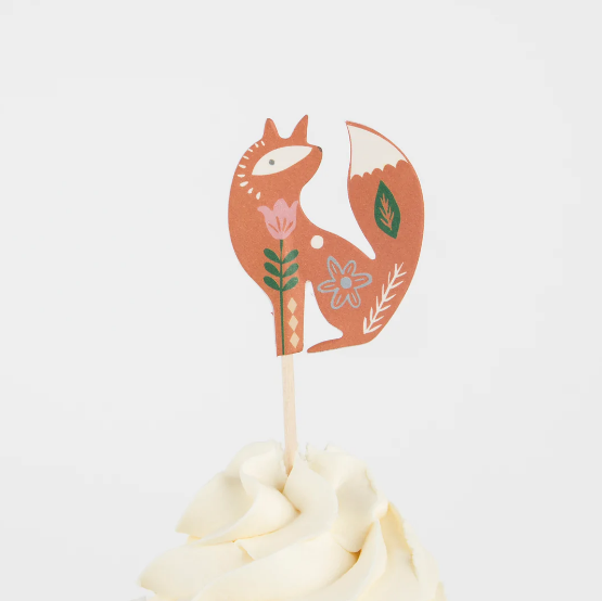 Folk Woodland Cupcake Kit