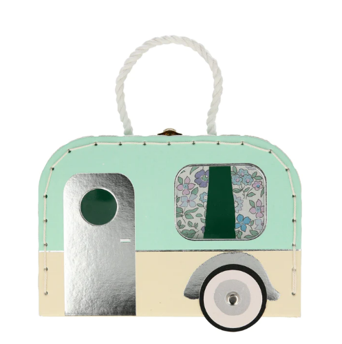 Caravan Bunny Mini Suitcase Doll