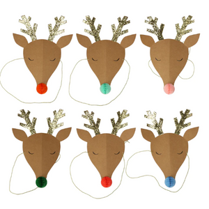 Reindeer Party Hats