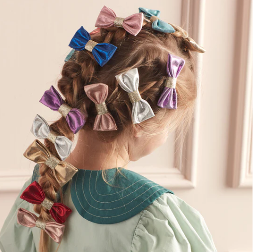 Lurex Hair Bows