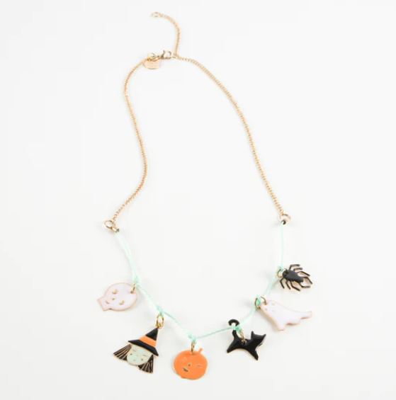 Halloween Enamel Necklace