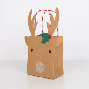 Small Reindeer Gift Bags (x 2)