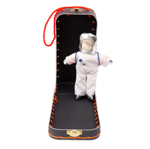 Astronaut Mini Suitcase Doll