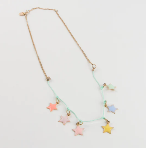 Enamel Star Necklace