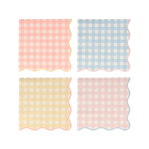 Gingham Small Napkins