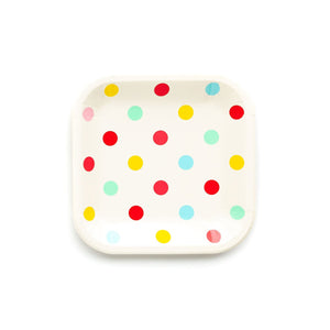 Polka Dot 9" Plate