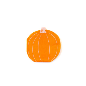 Happy Pumpkin Shaped Napkins