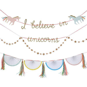 I Believe In Unicorns Garland