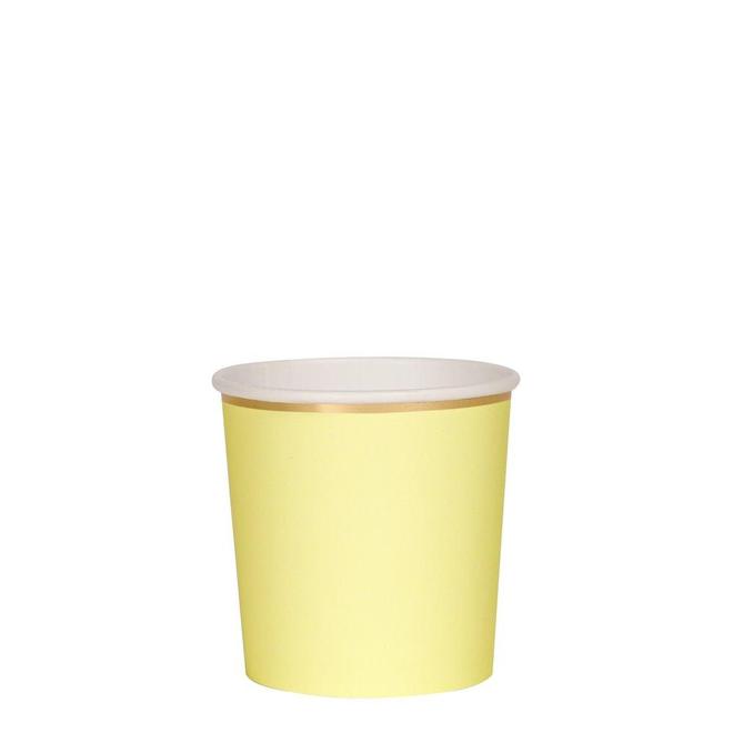 Yellow Tumbler Cups