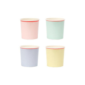 Pastel Neon Edge Tumbler Cups