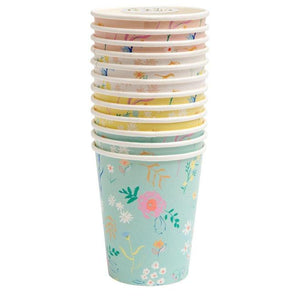 Wildflower Pastel Cups