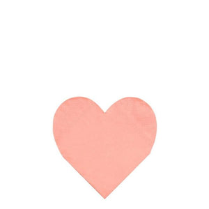 Party Palette Heart Small Napkins