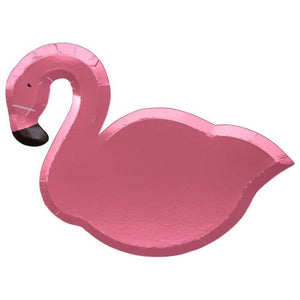 Pink Flamingo Plates