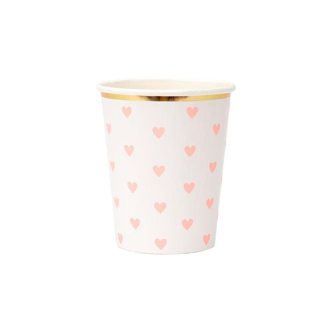 Party Palette Heart Cups