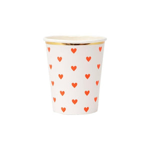 Party Palette Heart Cups