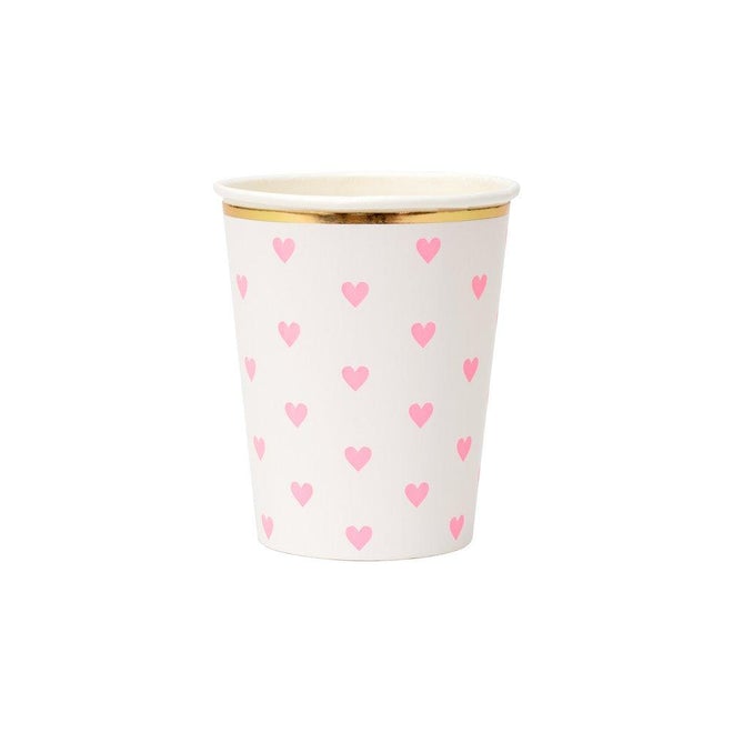 Party Palette Heart Cups