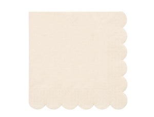 Cream Large Napkins