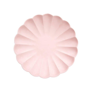 Pale Pink Small Eco Paper Plates