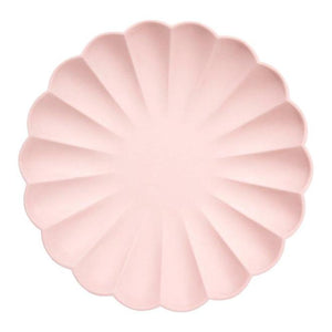 Pale Pink Simply Eco Large Plates