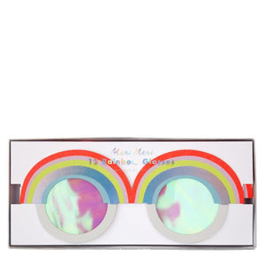 Rainbow Paper Glasses