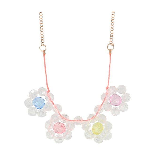 Flower Jewel Necklace