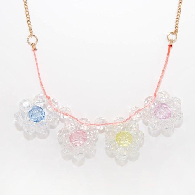 Flower Jewel Necklace