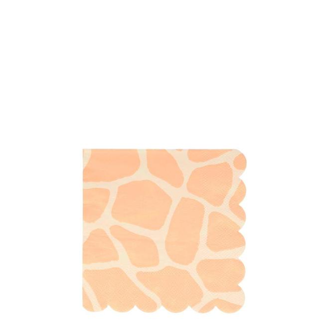 Safari Animal Print Small Napkins