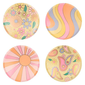 Psychedelic 60s Side Plates